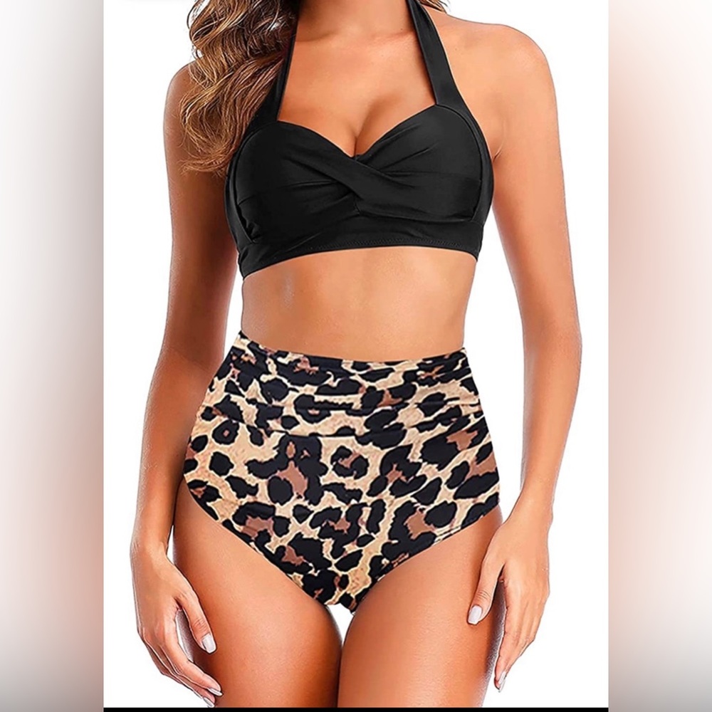Women High Waist Bikini